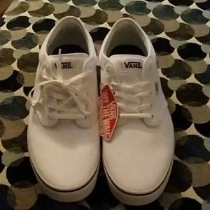White Vans Mens 13